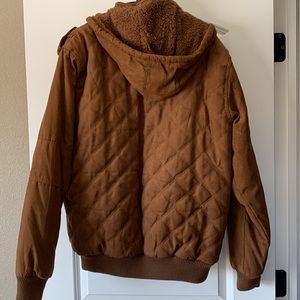 XL Men’s Brown Sherpa Jacket